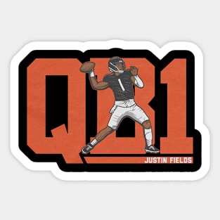 Justin Fields QB1 Sticker